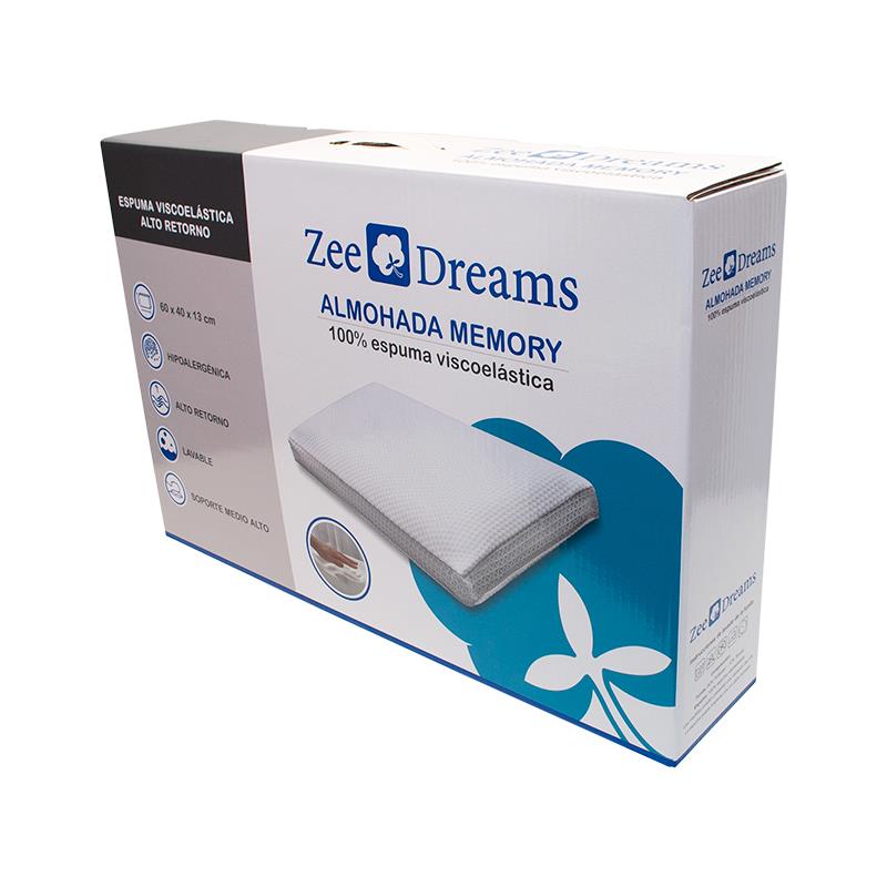 Almohada Con Memoria 60x40x13 cm